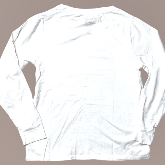 NWOT Bad Company Holy Water Long Sleeve Graphic T-Shirt White Women’s XS - Picture 3 of 8